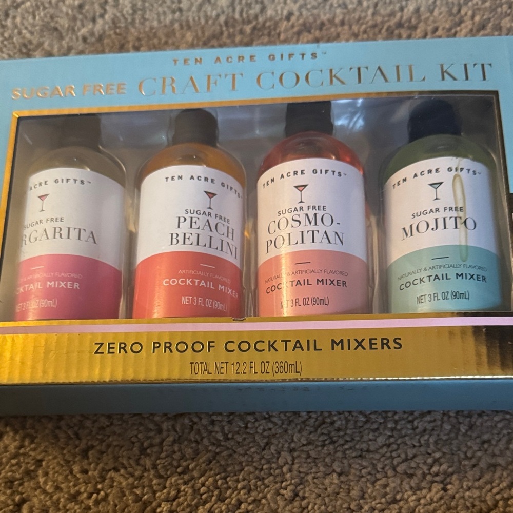 Sugar Free zero proof Craft Cocktail Kit